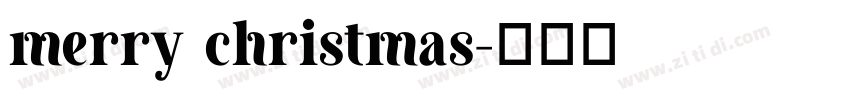 merry christmas字体转换 merry christmas字体转换